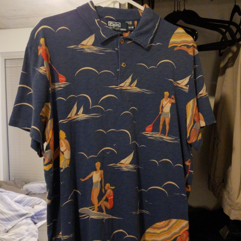 Ralph Lauren waves polo